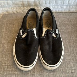 Vans slip-on black size 8